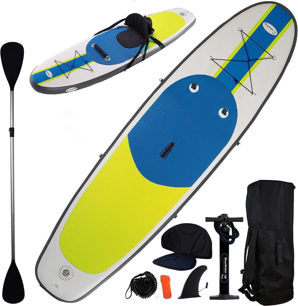 Blue Water Toys Inflatable Crossover Stand Up Paddle Board