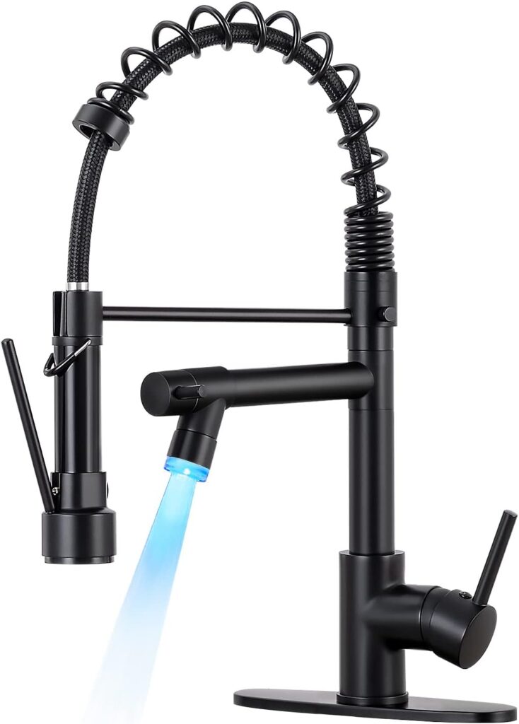 KZH Touchless Faucets With Pull Down Sprayer