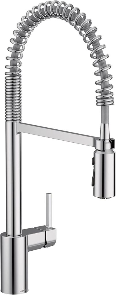 Moen Align Chrome One-Handle Pre-Rinse Spring Pulldown Kitchen Faucet