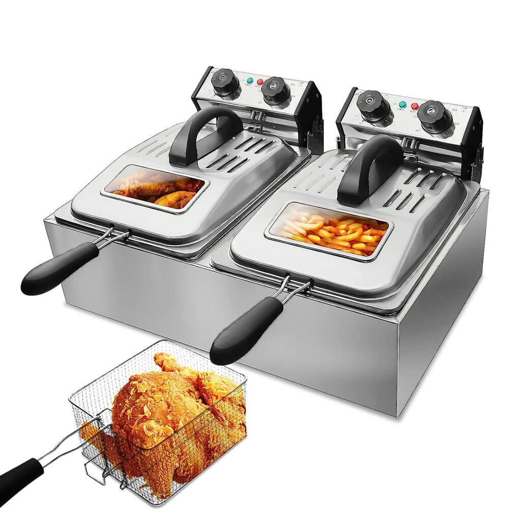 WantJoin Commercial Fryers With Visible Window