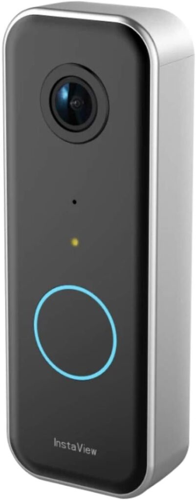 InstaView Video Doorbell Camera With Super Accurate AI Motion Detector