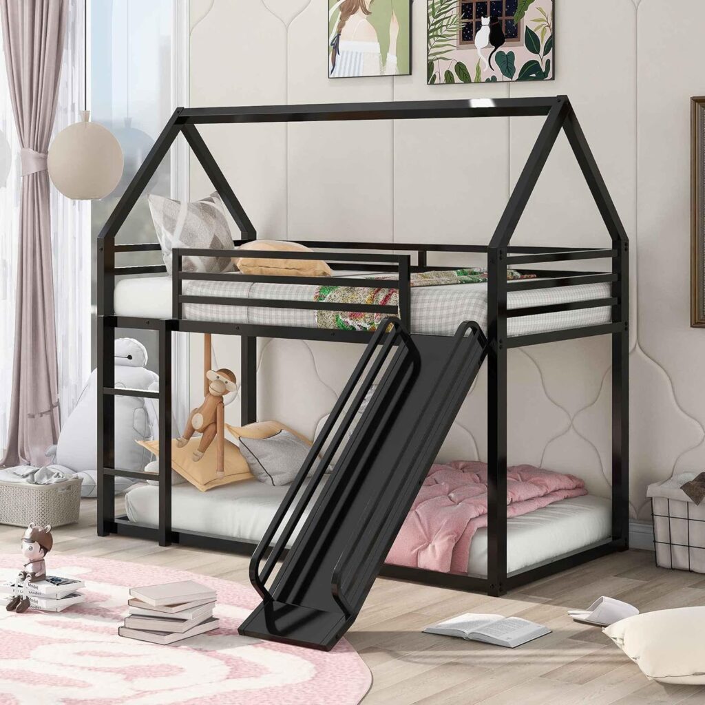 ATY Twin Over Twin Bunk Bed