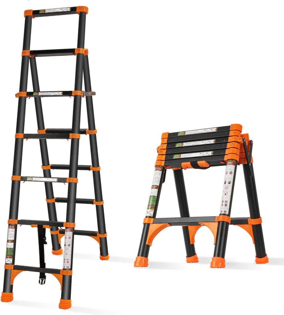 Telescoping Foldable Ladder