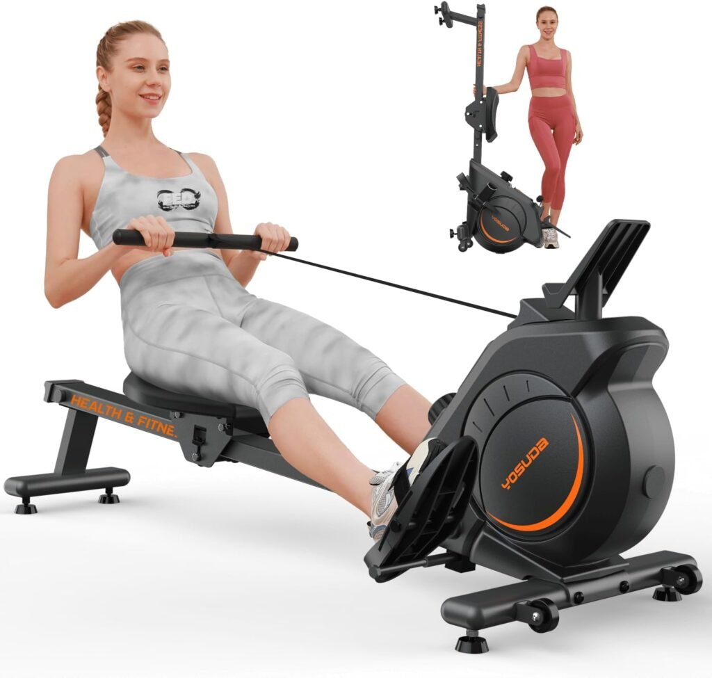 YOSUDA Magnetic/Water Rowing Machine 350 LB Weight Capacity YOSUDA Magnetic/Water Rowing Machine 350 LB Weight Capacity